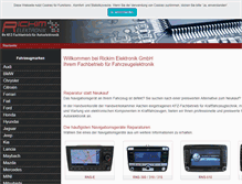 Tablet Screenshot of navi-reparatur.com
